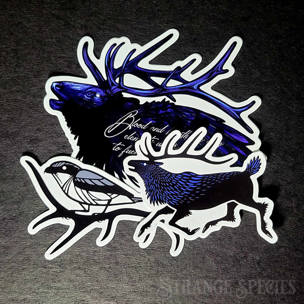 Hannibal-Inspired Stickers Bundle