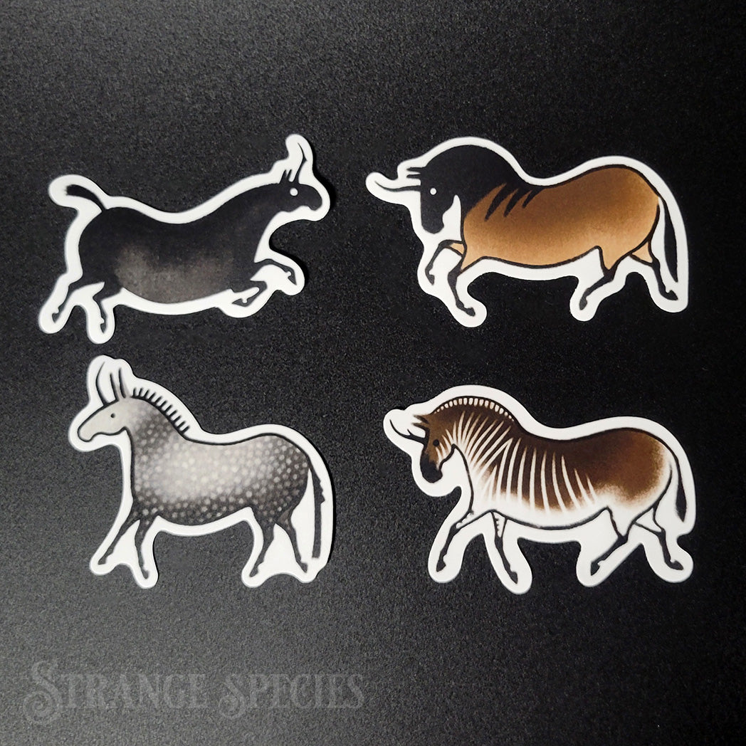 Cave Unicorn Stickers