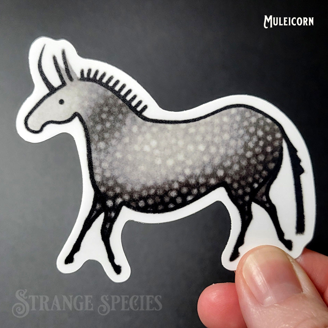 Cave Unicorn Stickers