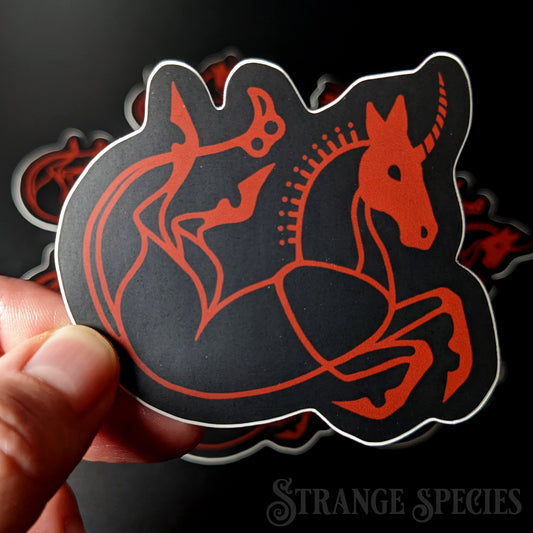 Pazyryk Unicorn Sticker