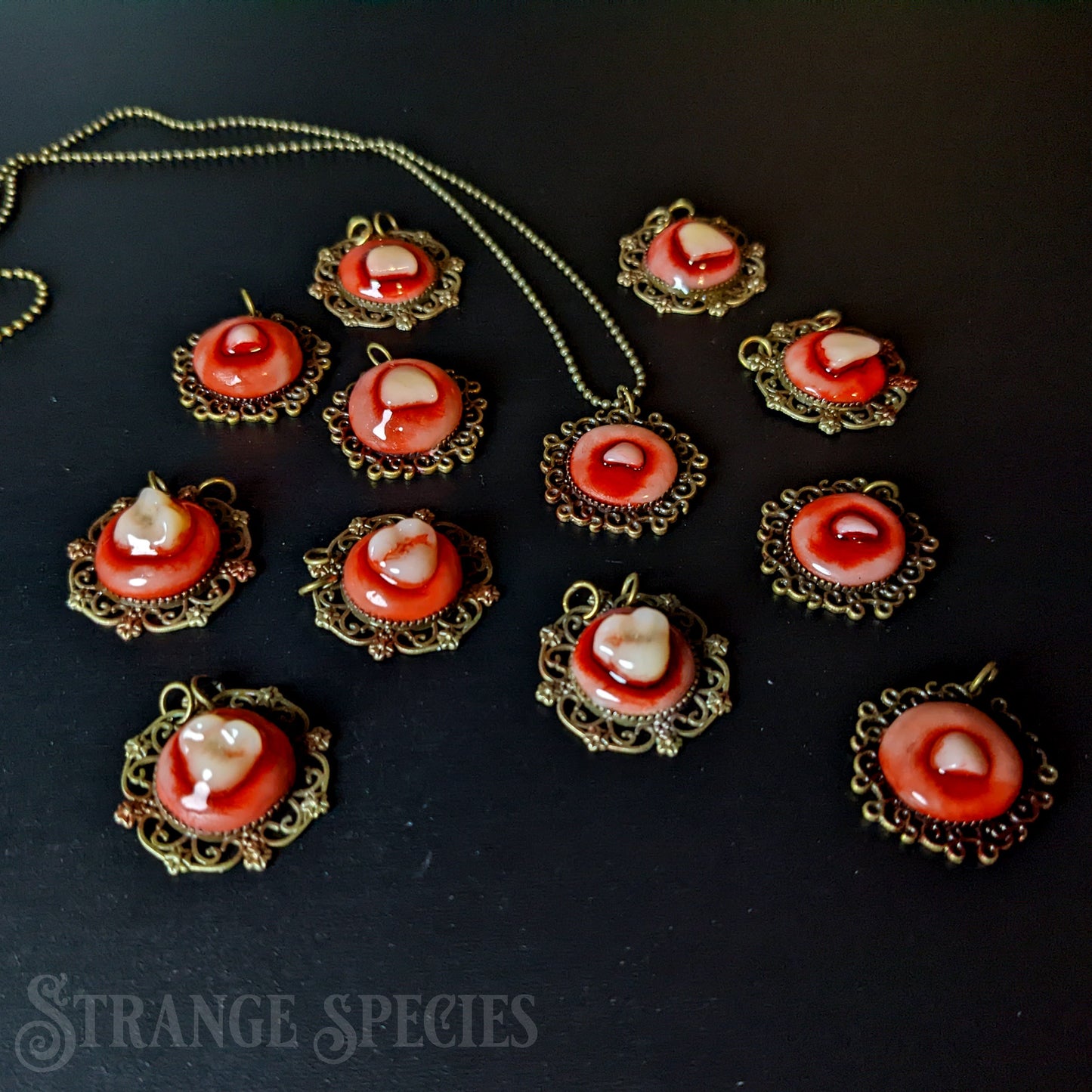 Bloody-Toothed Necklace