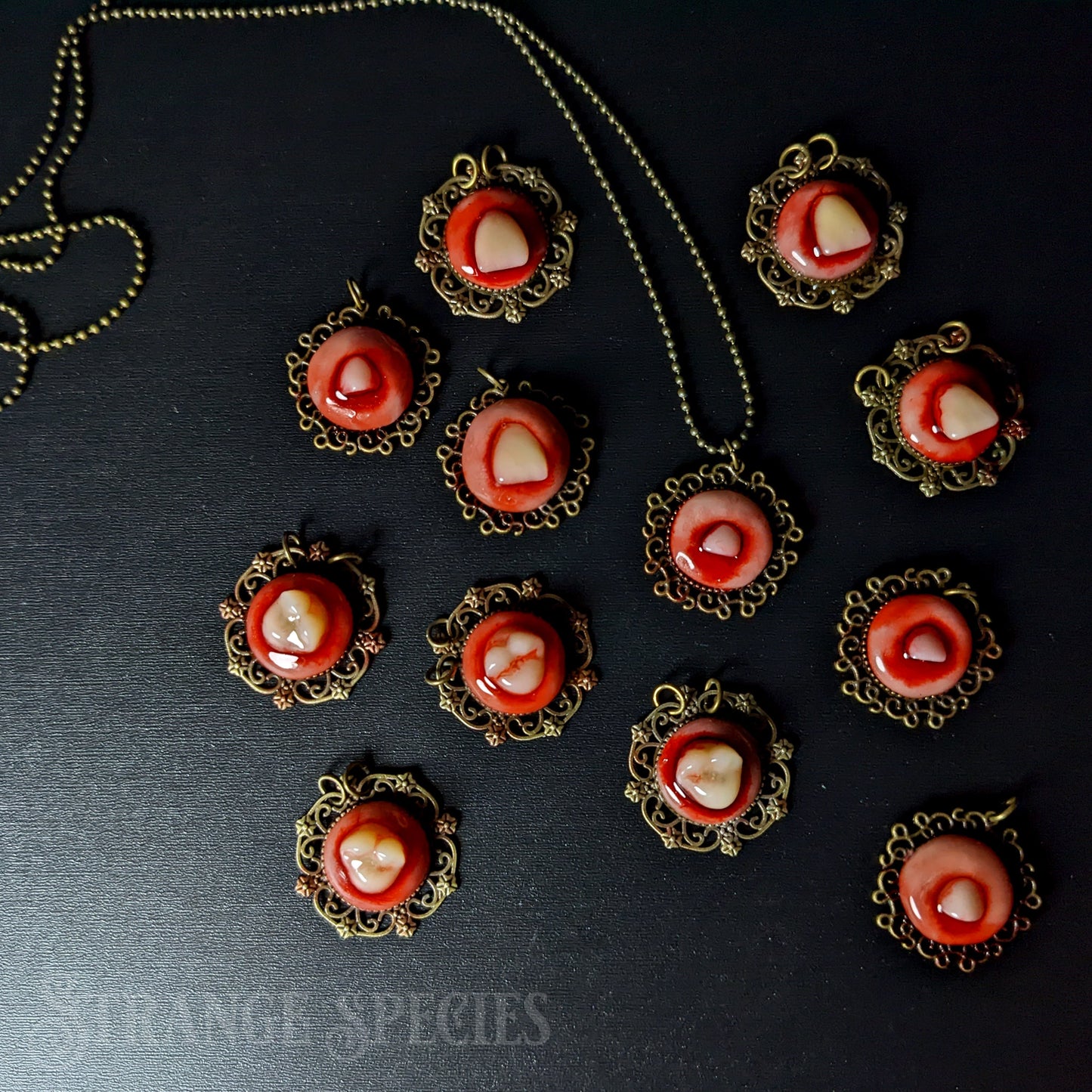 Bloody-Toothed Necklace