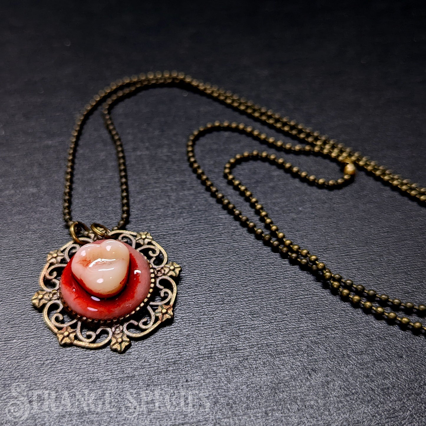 Bloody-Toothed Necklace